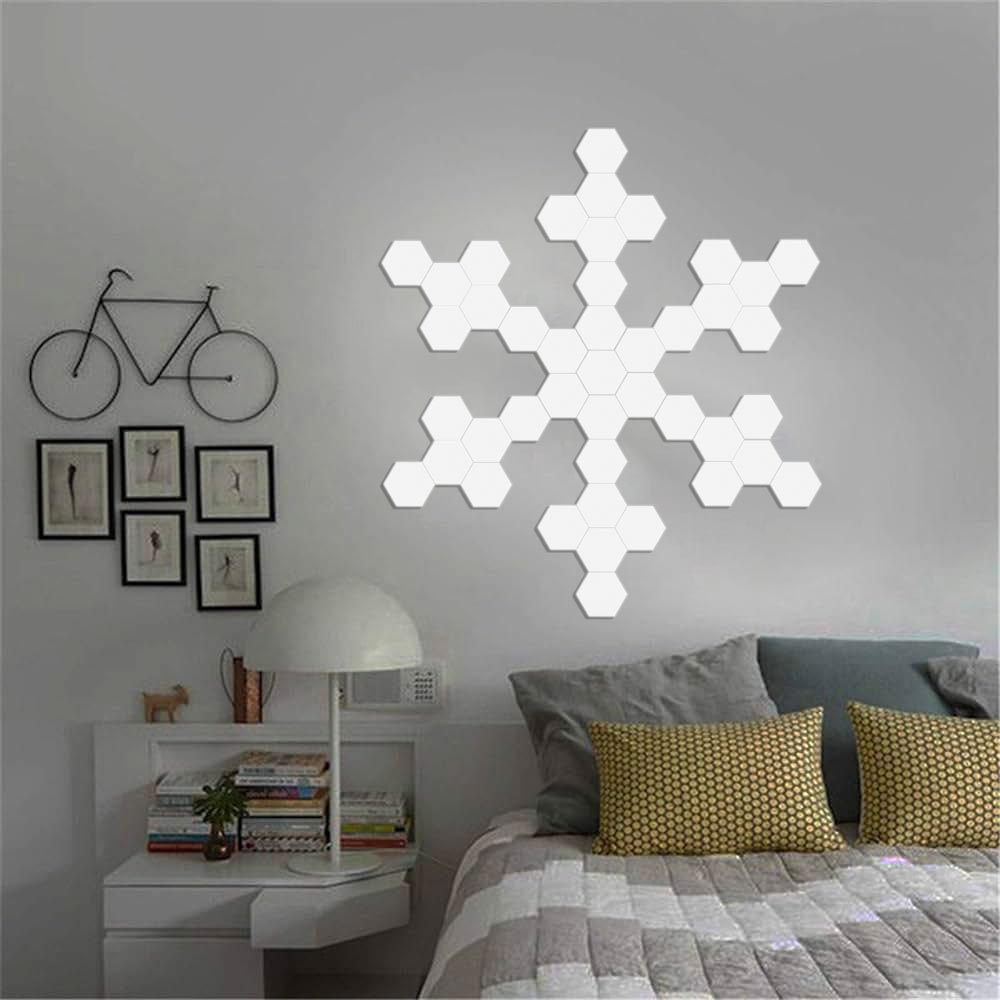 hexagon wall lamp