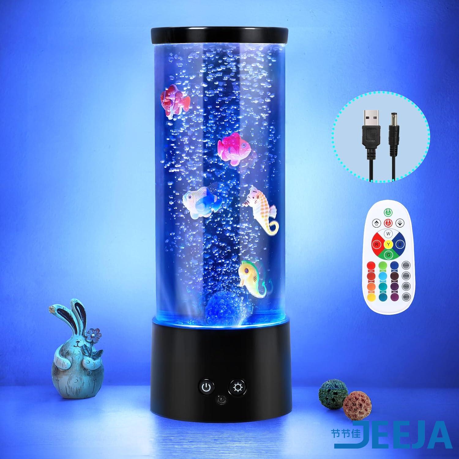 bubble fish lamp
